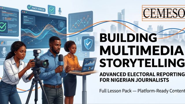 Building Multimedia Storytelling: Advanced Electoral Reporting for Nigerian Journalists
